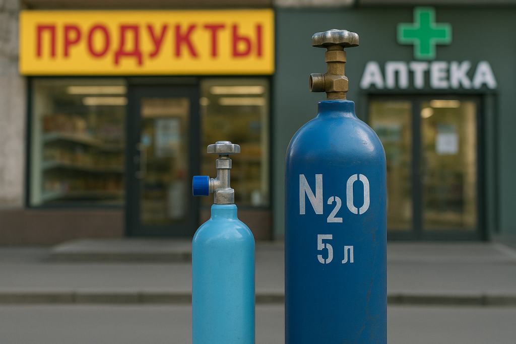 Круглосуточная доставка закиси азота на дом в МО