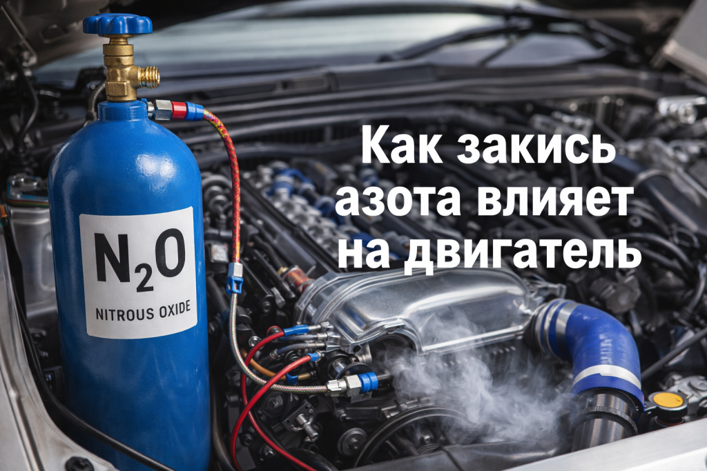 Как закись азота влияет на двигатель?